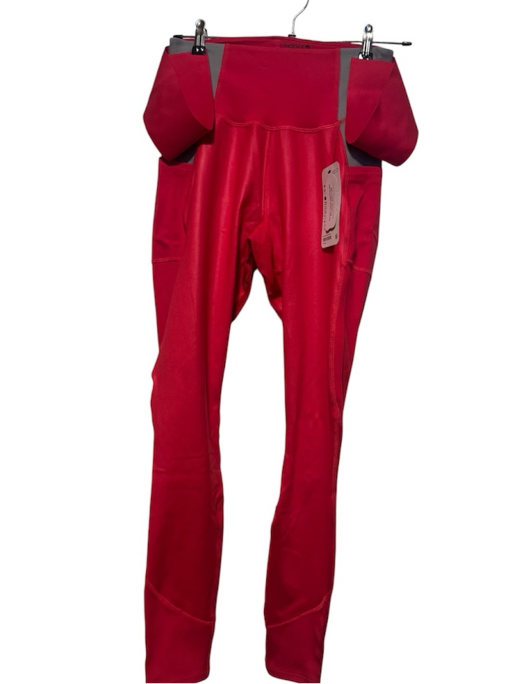 Phenix Bright Red Performance Leggings NWT 💃